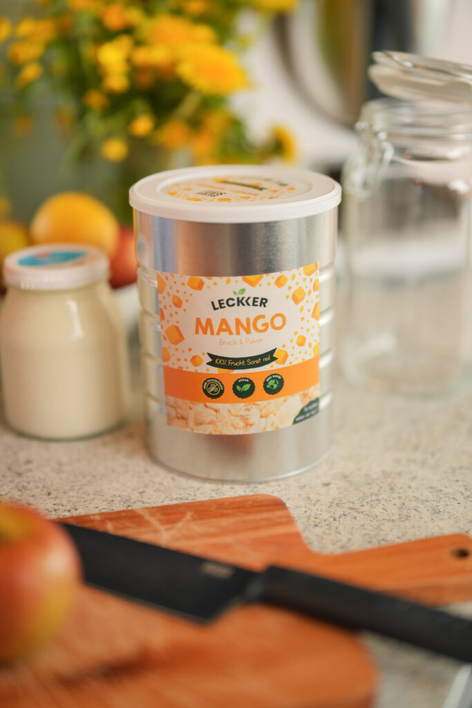 Gefriergetrocknete Erdbeeren